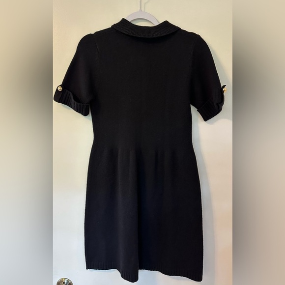 Kate Spade Wool Dress Black Medium - Picture 2 of 4